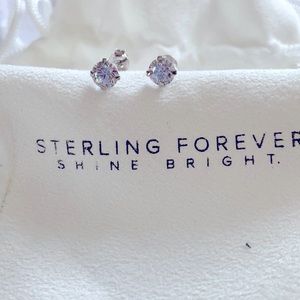 Sterling Forever CZ Studs